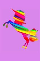 Rainbow Striped Unicorn