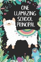One llamazing School Principal: School principal appreciation gifts Back To School Notebooks For Coworkers, Employees, And Staff Members, Employee App