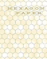 Hexagon Paper: Hexagon Graph Paper Notebook (Large)