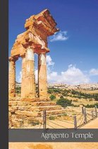 Agrigento Temple: small lined Sicily Notebook / Travel Journal to write in (6'' x 9'') 120 pages