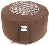 Bol.com Spiru Meditatiekussen – Flower of Life aanbieding