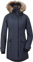 Didriksons - Meja Wns Parka 4 - Dark Night Blue - Vrouwen - Maat 40