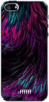 iPhone SE (2016) Hoesje Transparant TPU Case - Roots of Colour #ffffff