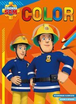 Brandweerman Sam Color kleurblok / Sam le pompier Color bloc de coloriage