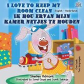 English Dutch Bilingual Collection- I Love to Keep My Room Clean (English Dutch Bilingual Book)