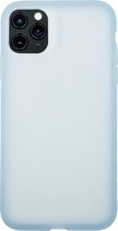 BMAX Latex soft case hoesje voor Apple iPhone 11 Pro / Soft cover / Telefoonhoesje / Beschermhoesje / Telefoonbescherming - Lichtblauw