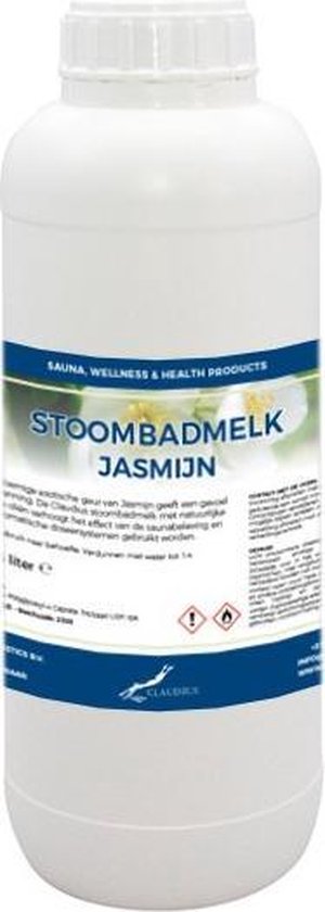 Stoombadmelk Jasmijn 1 liter