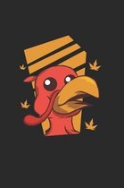 Thanksgiving Turkey Face Notebook
