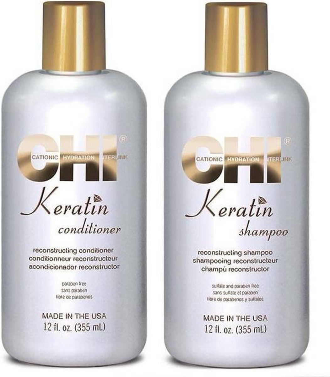 CHI Keratin Shampoo & Conditioner