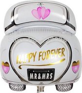 Happy-Forever-Bruidsauto-Mr-Mrs-Ballon