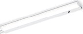 LED Wandlamp - Trion Simi - 10W - Warm Wit 3000K - Rechthoek - Mat Wit - Aluminium - BES LED