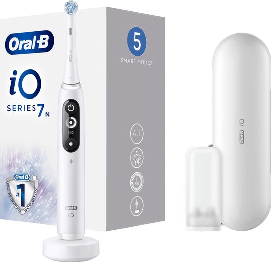 Oral-B iO 7n - Elektrische Tandenborstel - Wit