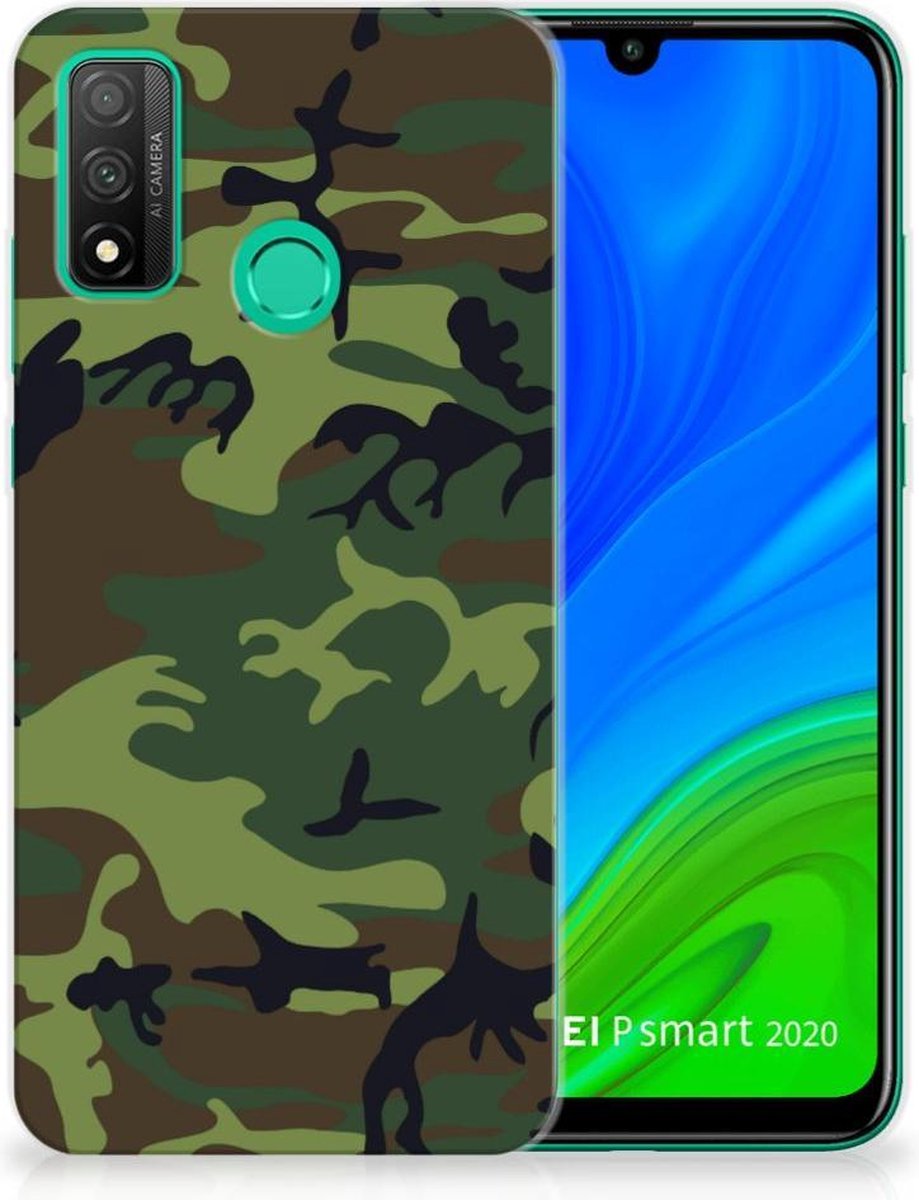 Huawei P Smart 2020 TPU bumper Army Dark