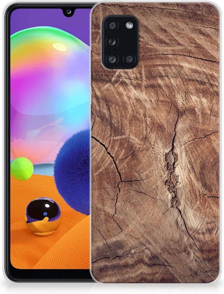 Samsung Galaxy A31 Bumper Hoesje Tree Trunk