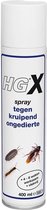 HGX spray tegen kruipend ongedierte - 12910N - 400ml - zeer krachtig middel - vlekvrij - werkt tot 6 weken