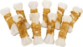 Kluifjes met kip-klein-geperst-10 stuks-Hondensnacks-Animal King