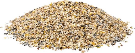 Strooivoer-4 x 1 kilo-buitenvogels-vacuum verpakt-Animal King