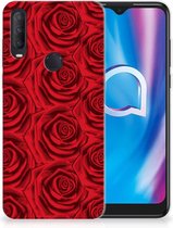 GSM Hoesje Alcatel 1S (2020) TPU Bumper Red Roses