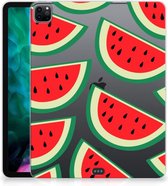 Tablethoes iPad Pro 12.9 (2020) | iPad Pro 12.9 (2021) TPU Bumper Watermelons met doorzichte zijkanten