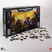 WARHAMMER 40K - Gulliman vs Black Legion - Puzzle 1000P 48x68cm