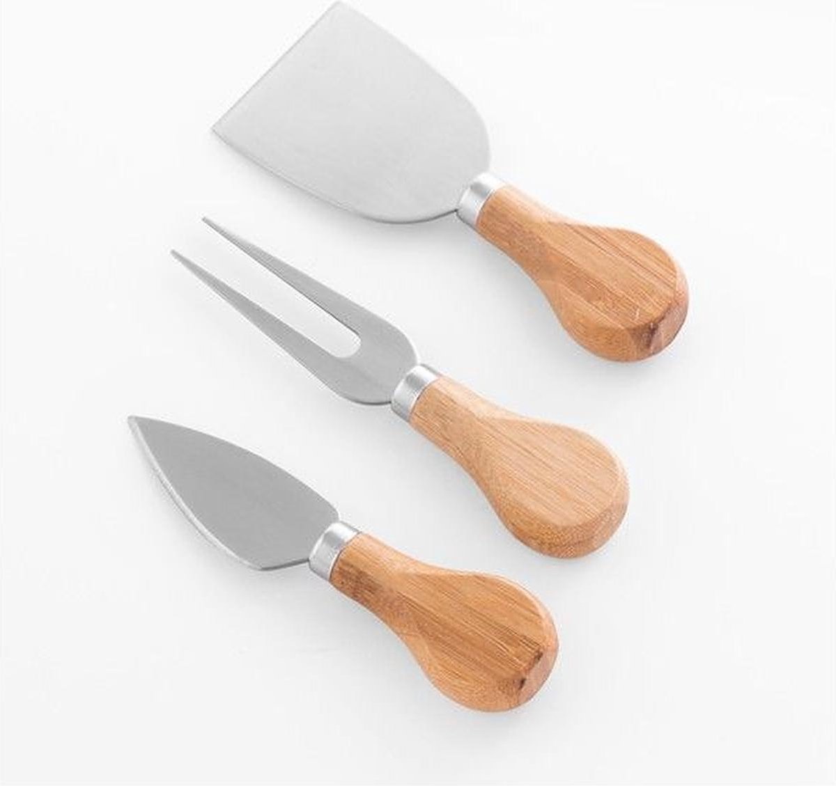 TakeTokio Bamboe Kaasplank met 4 Messen — cadeau in Kookcadeaus - foto 5