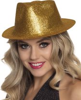 Gouden Glitter Hoed