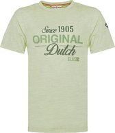 Heren T-shirt Loosduinen - Licht grijsgroen