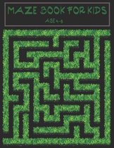 Maze book for kids age 4-8