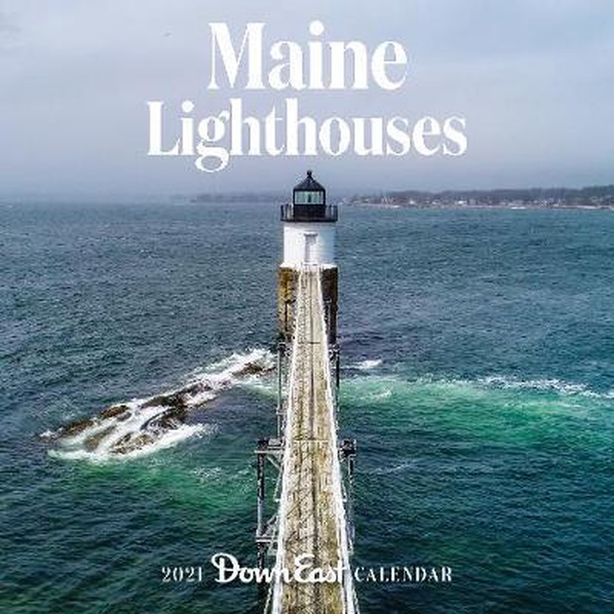 bol.com | 2021 Maine Lighthouse Wall Calendar