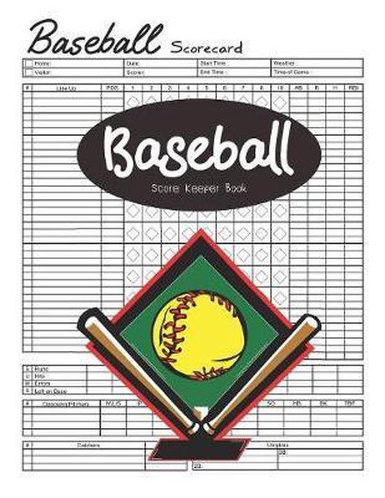 Baseball Score Keeper Book, Brian Outland 9781081769802 Boeken