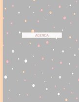 Agenda: Undated Hourly Schedule Organizer