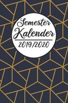 Semester Kalender 2019 / 2020: Semesterplaner 2019 2020 - Studienplaner A5, Semesterkalender, Timer, Uni Planer