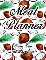 Meal Planner: Very large practical planner - With shopping list - Book for 52 weeks - Beautiful high gloss cover - Huge 8,5 x 11''