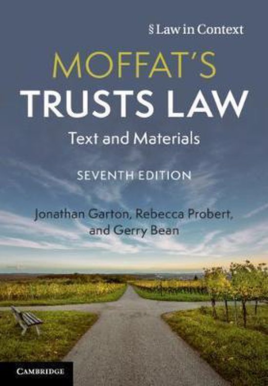 Moffat's Trusts Law - cover