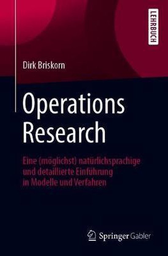 Operations Research - cover