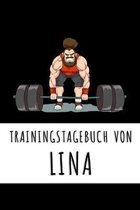 Trainingstagebuch von Lina: Personalisierter Tagesplaner f�r dein Fitness- und Krafttraining im Fitnessstudio oder Zuhause