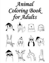Animal Coloring Book for Adults