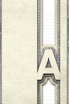 Letter A: Personalized Design Notebook