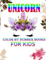 Unicorn Color By Number Books For Kids