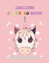 Unicorn Coloring Book for Kids Ages 4-8