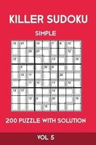 Killer Sudoku Simple 200 Puzzle With Solution Vol 5