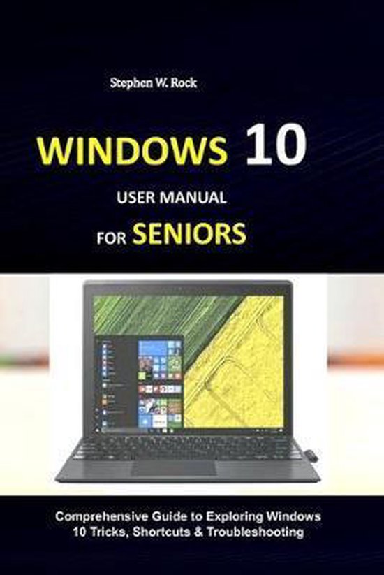 Windows 10 User Manual for Seniors - cover