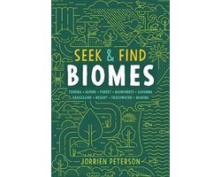 Seek and Find Biomes Tundra Alpine Forest Rainforest Savanna Grassland Desert Freshwater Marine