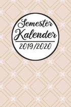 Semester Kalender 2019 / 2020: Semesterplaner 2019 2020 - Studienplaner A5, Semesterkalender, Timer, Uni Planer
