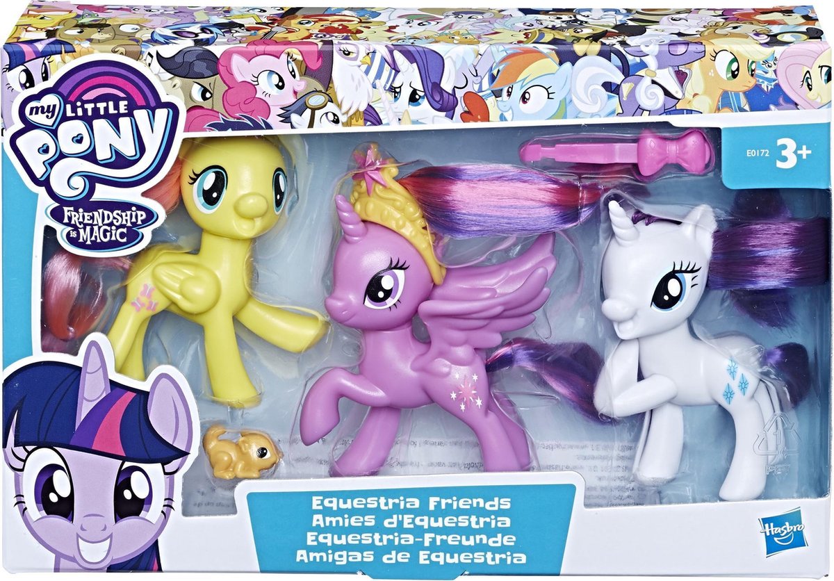 My Little Pony Equestria Friends 3 Pack - Speelfiguur - My Little Pony