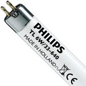 Philips TL Mini 6W/33-640 ampoule fluorescente G5 Blanc froid