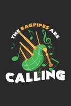 The bagpipes are calling: 6x9 Bagpipe - dotgrid - dot grid paper - notebook - notes