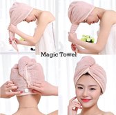 Toweldry Haarhanddoek - Snel drogende handdoek - 2 stuks - Wit