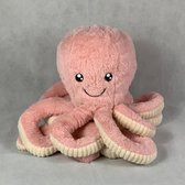 DW4Trading® Knuffel octopus roze 60 cm