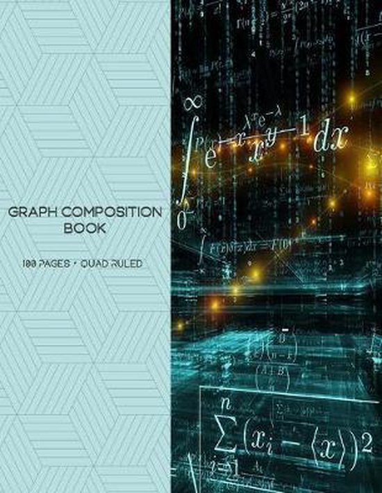 Graph Composition Book Graph Paper Notebook 9781979878388 Cosine Designs Boeken